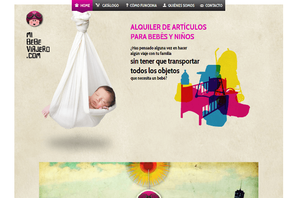 Captura http://mibebeviajero.com